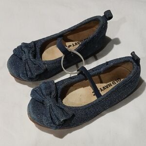Toddler Denim Ballet Flats